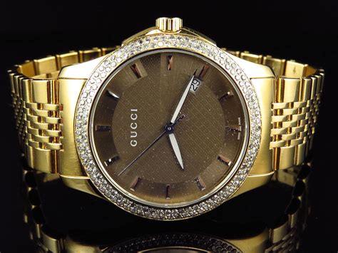 replica diamond gucci watches|pre owned gucci watch.